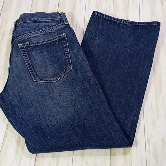 Old Navy Loose Straight Leg Blue Jeans Size 30x30 - Picture 8 of 16
